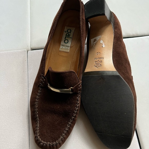 GALO brown suede heels, size 40 - Picture 8 of 8